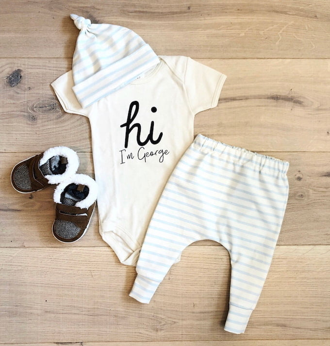 Baby Boy Coming Home Outfit 