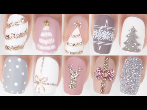 50+ CHRISTMAS NAIL IDEAS | HUGE Christmas nail art compilation