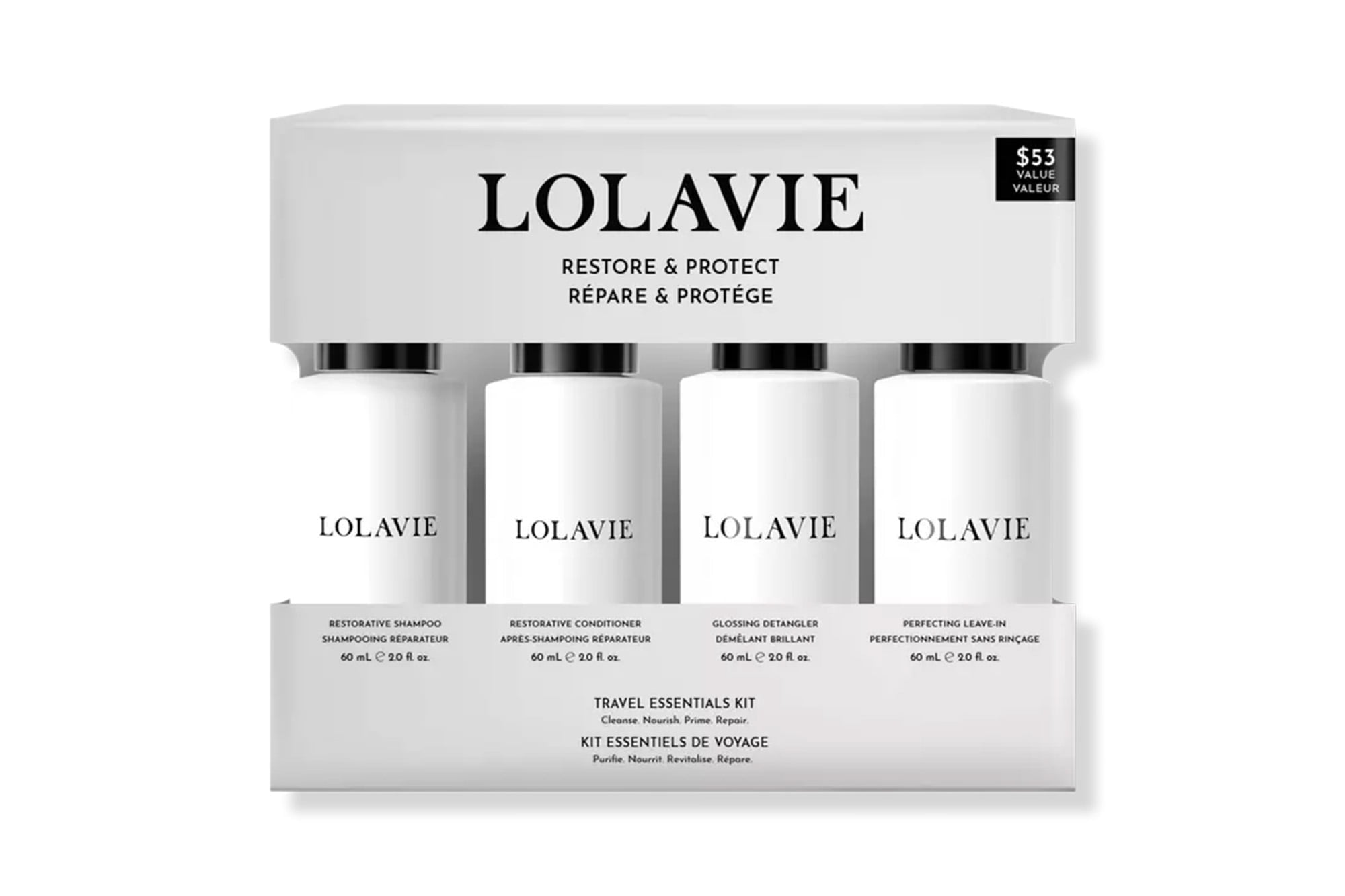 A Lolavie travel set