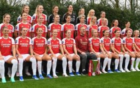 Arsenal Women squad photo 23/24