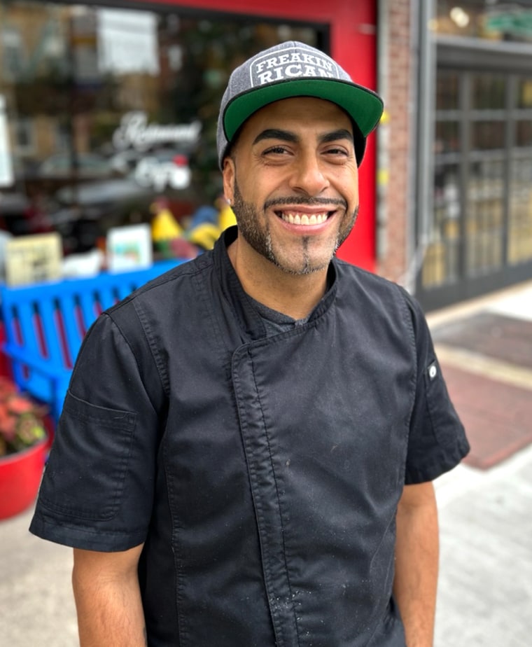 Image: Derick Lopez, chef and owner of The Freakin Rican in Queens, N.Y.